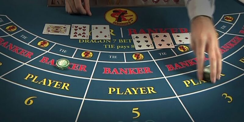 Game baccarat có 3 cửa cược Banker - Player - Tie